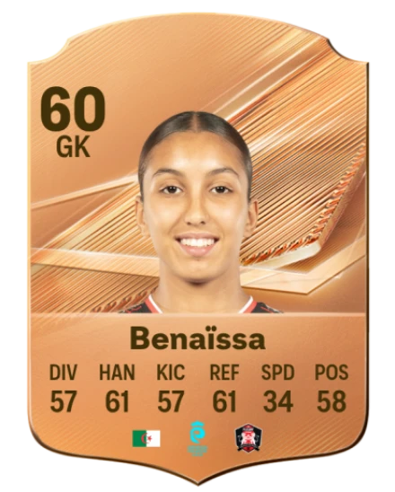 Benaïssa 60 Bronze GK FC 27 card