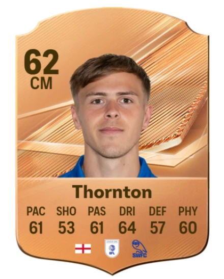 Thornton 62 Bronze CM FC 27 card