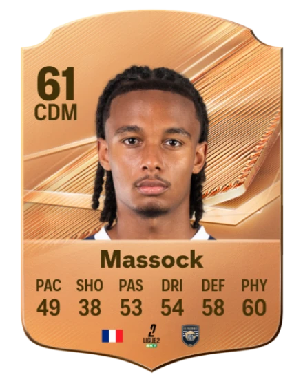 Massock 61 Bronze CDM FC 27 card