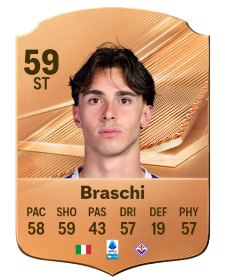 Braschi 59 Bronze ST FC 27 card