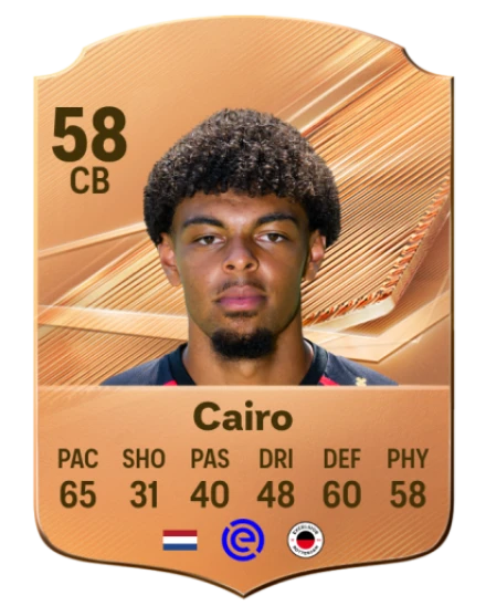 Cairo 58 Bronze CB FC 27 card