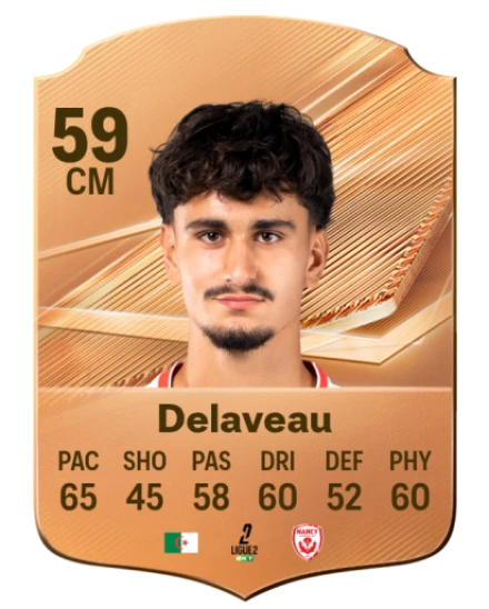 Delaveau 59 Bronze CM FC 27 card