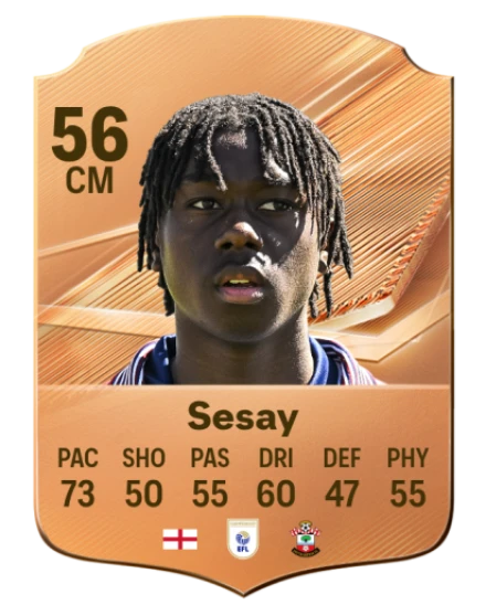 Sesay 56 Bronze CM FC 27 card