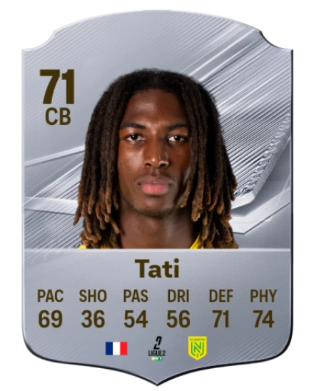 Tati 71 Common CB FC 26 card