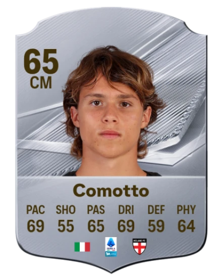 Comotto 65 Silver CM FC 27 card