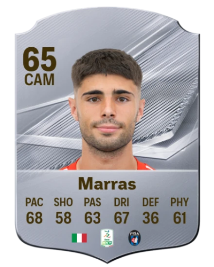 Marras 65 Silver CAM FC 27 card