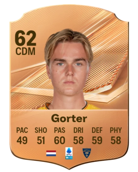 Gorter 62 Bronze CDM FC 27 card