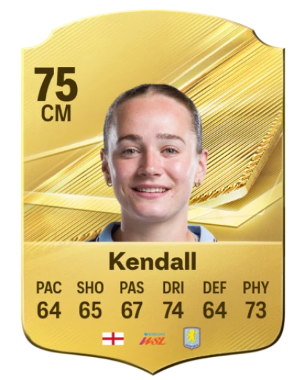 Kendall 75 Common CM FC 26 card