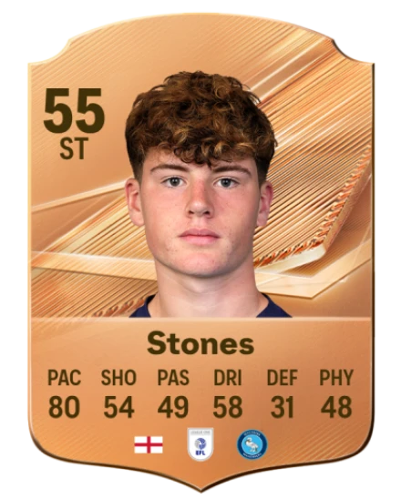 Stones 55 Bronze ST FC 27 card