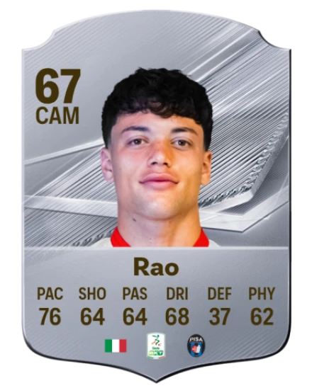 Rao 67 Silver CAM FC 27 card