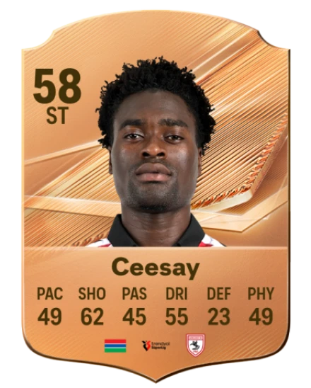 Ceesay 58 Common ST FC 26 card