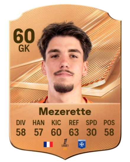 Mezerette 60 Bronze GK FC 27 card