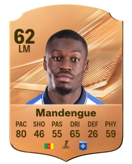 Mandengue 62 Bronze LM FC 27 card
