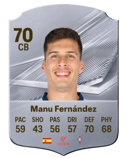 Manu Fernández 70 Common CB FC 26 card