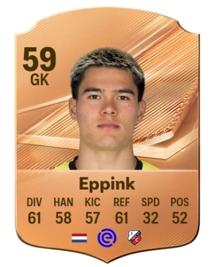 Eppink 59 Bronze GK FC 27 card