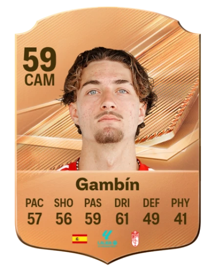 Gambín 59 Bronze CAM FC 27 card