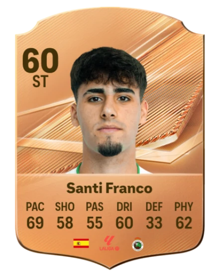 Santi Franco 60 Bronze ST FC 27 card