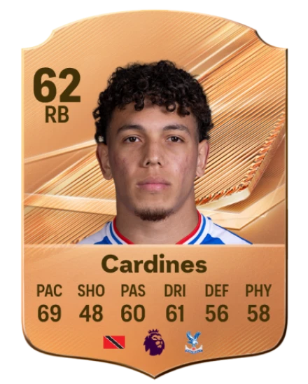 Cardines 62 Bronze RB FC 27 card