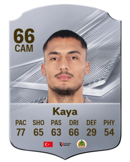 Kaya 66 Silver CAM FC 27 card