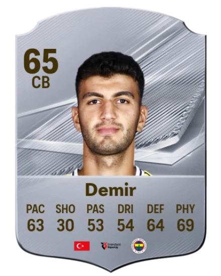 Demir 65 Silver CB FC 27 card