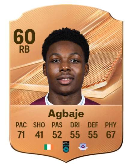 Agbaje 60 Common RB FC 26 card