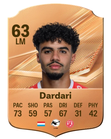 Dardari 63 Bronze LM FC 27 card