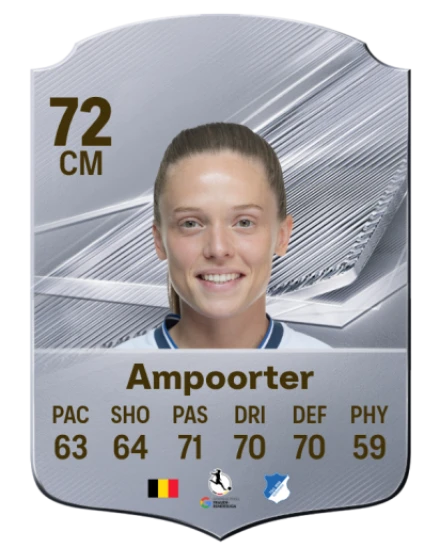 Ampoorter 72 Common CM FC 26 card