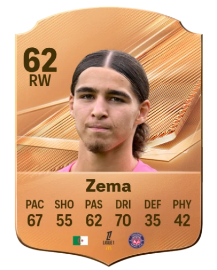 Zema 62 Bronze RW FC 27 card