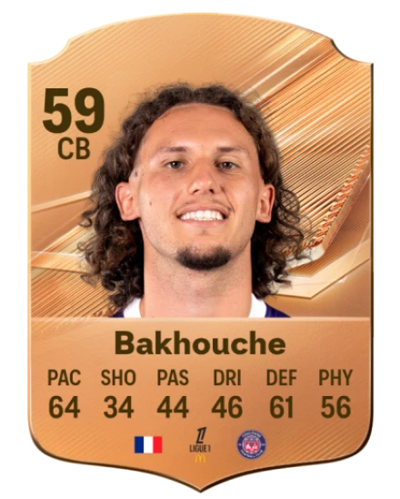Bakhouche 59 Bronze CB FC 27 card