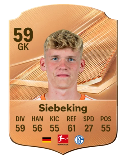 Siebeking 59 Bronze GK FC 27 card