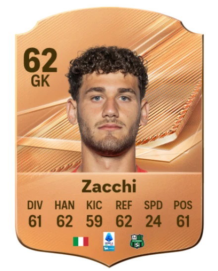 Zacchi 62 Bronze GK FC 27 card