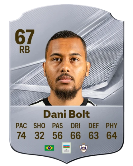 Dani Bolt 67 Silver RB FC 27 card