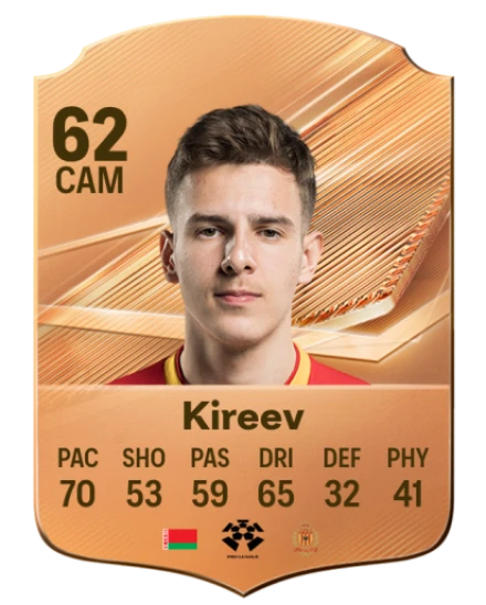 Kireev 62 Bronze CAM FC 27 card