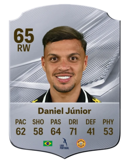Daniel Júnior 65 Common RW FC 26 card