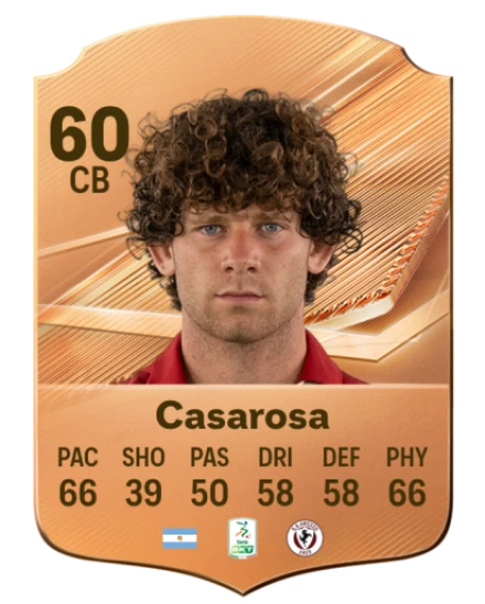 Casarosa 60 Bronze CB FC 27 card