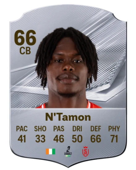 N'Tamon 66 Silver CB FC 27 card