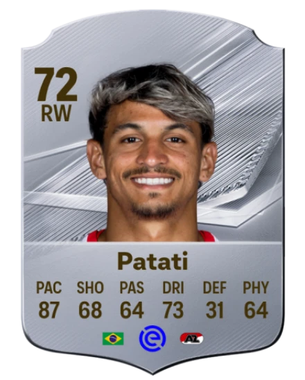 Patati 72 Common RW FC 26 card