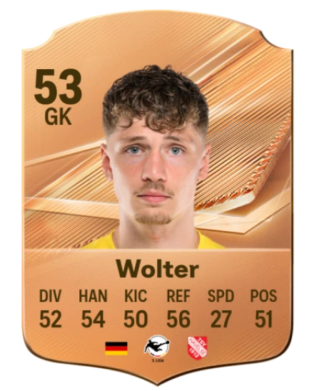 Wolter 53 Bronze GK FC 27 card