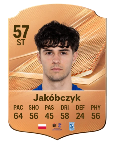 Jakóbczyk 57 Bronze ST FC 27 card