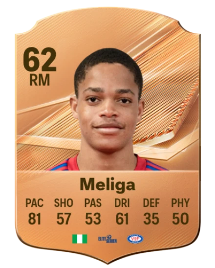 Meliga 62 Bronze RM FC 27 card