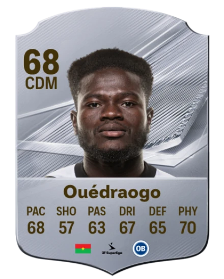 Ouédraogo 68 Common CDM FC 26 card