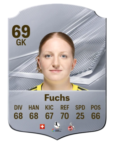 Fuchs 69 Silver GK FC 27 card