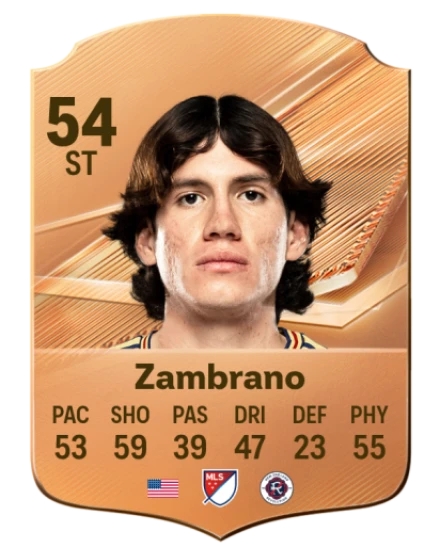 Zambrano 54 Bronze ST FC 27 card