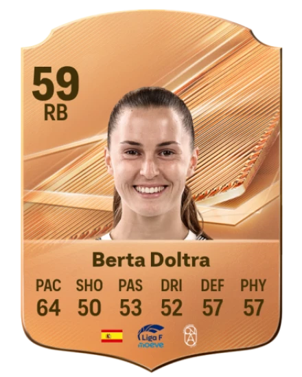 Berta Doltra 59 Bronze RB FC 27 card