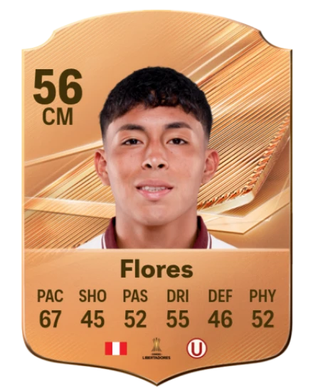 Flores 56 Bronze CM FC 27 card
