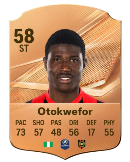 Otokwefor 58 Bronze ST FC 27 card