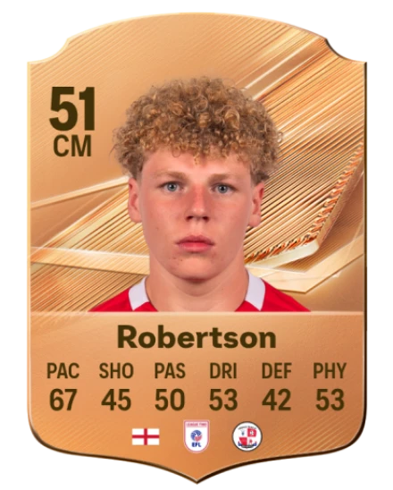 Robertson 51 Common CM FC 26 card