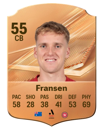 Fransen 55 Common CB FC 26 card