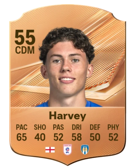 Harvey 55 Bronze CDM FC 27 card