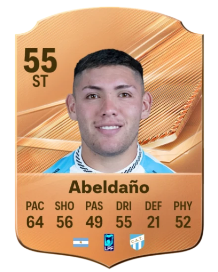Abeldaño 55 Bronze ST FC 27 card